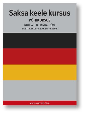 cover image of Saksa keele kursus